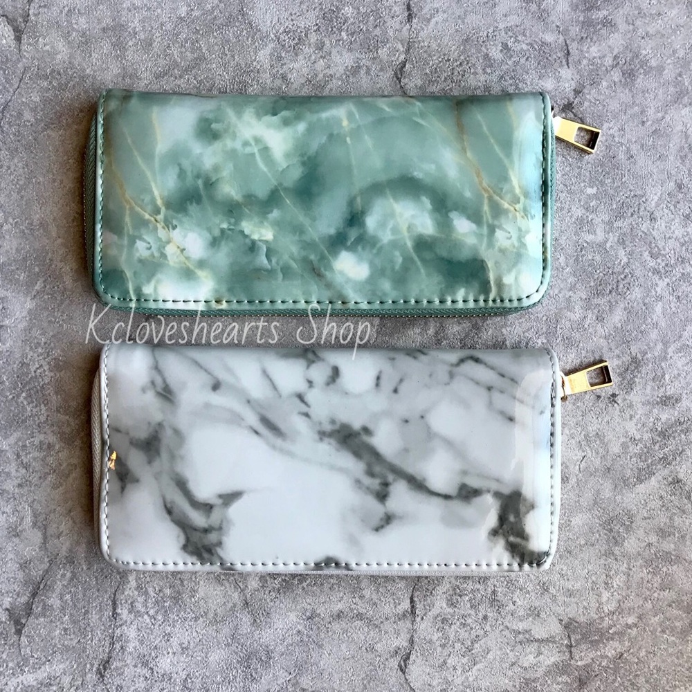 Marble Glossy Wallets
